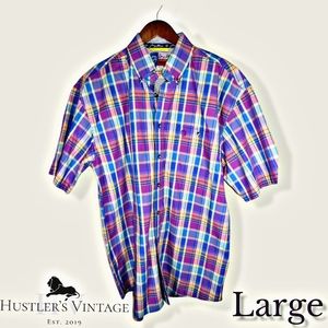 Vintage George Strait Wrangler Short Sleeve Shirt